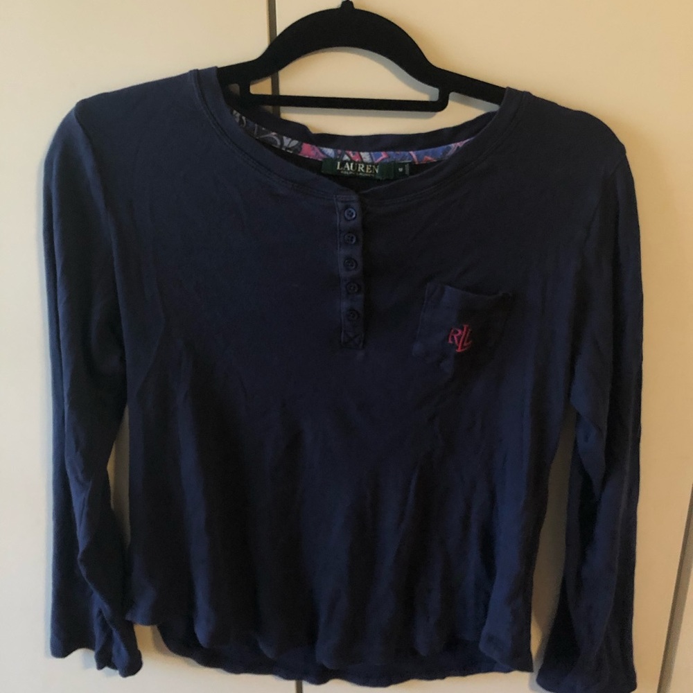 Ralph Lauren pj top